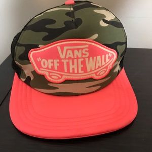 Vans Pink & Camo SnapBack